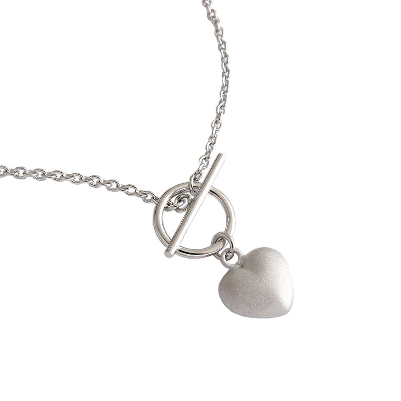 Office OT Heart 925 Sterling Silver Necklace